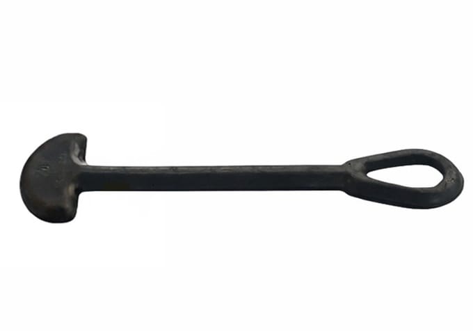 Fjong spanrubber zwart 185mm - EPDM - 1 Lus