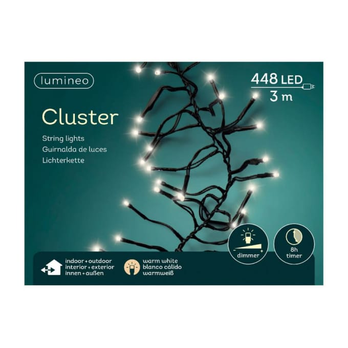 Kaemingk Cluster kerstverlichting (448 LED's)