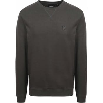 Lyle & Scott Sweater Antraciet - Maat S - Heren - Sweaters