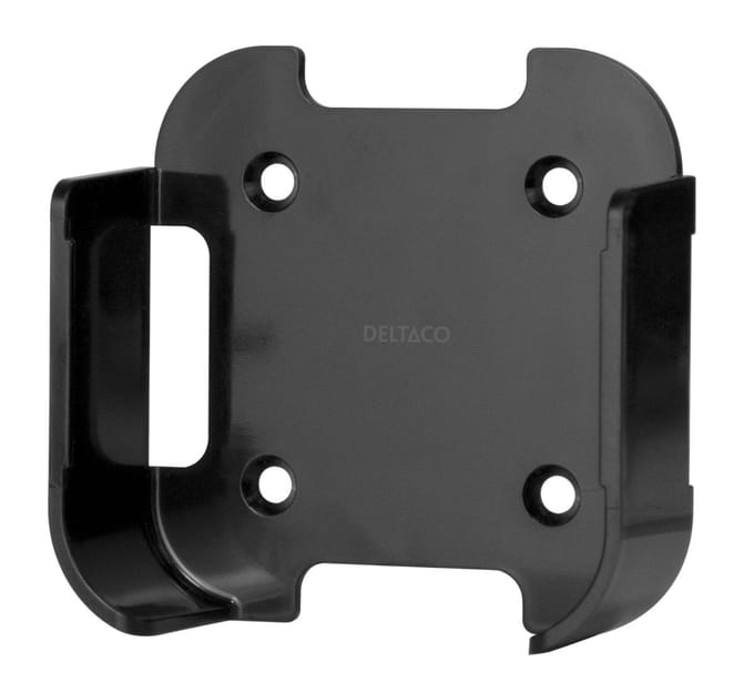 Deltaco IMP ARM-257 stand - adjustable arm - for mobile phone / tablet - black