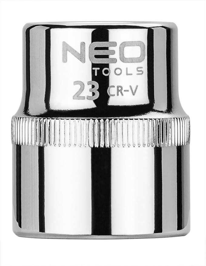 NEO Superlock - Zeskantdop - 23 mm - Chroom-vanadium Staal - DIN 3124