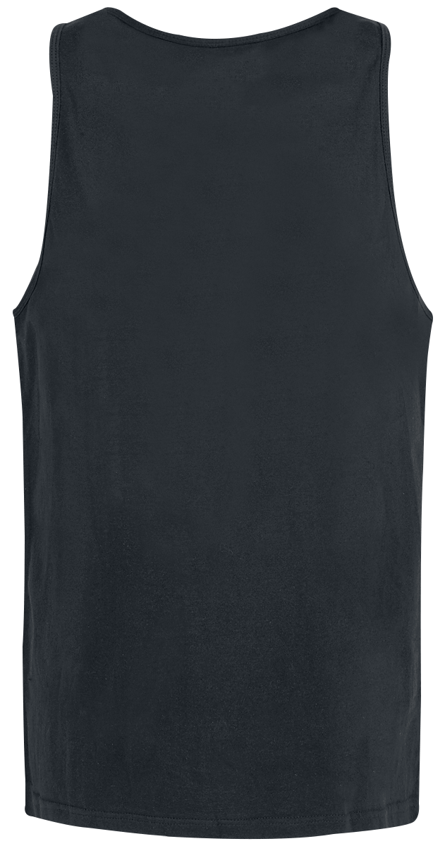 Sprüche - Fun Tanktop - Keep Calm And Rock On - S tot XL - voor Mannen - zwart