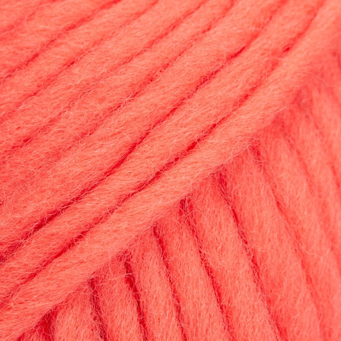 DROPS Snow Uni Colour - 111 koraal - Wol Garen