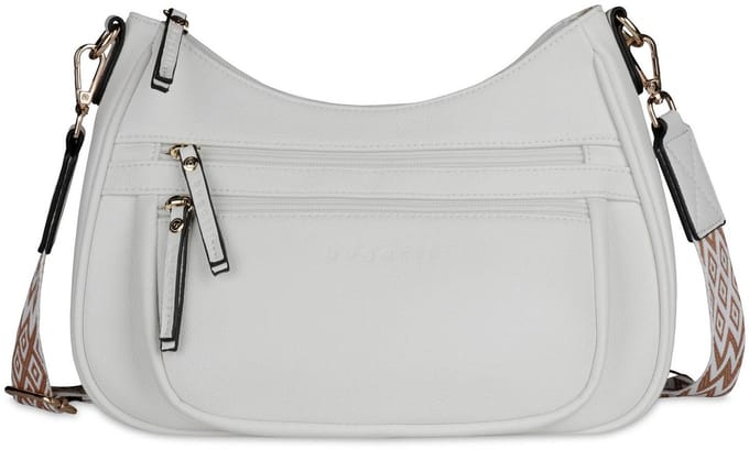 bugatti schoudertas Mare 3.0 Crossbody Bag White wit