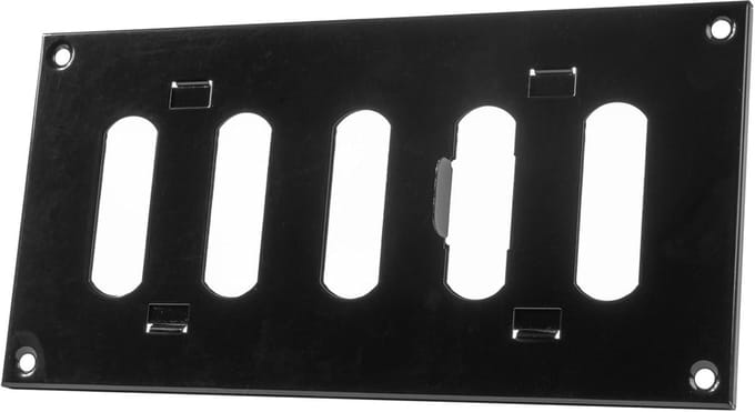 Rechthoekig Ventilatierooster 200 x 100 mm - Wit - Voor Verwarming en Koeling