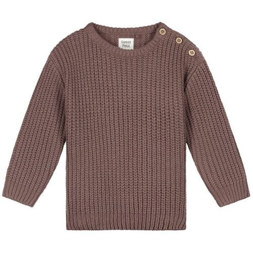 Sweet Petit peuter trui Charlie Dark Mud Brown 122 heren