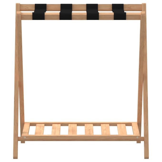 vidaXL - Bagagerek - 68x38x58 - cm - bamboe