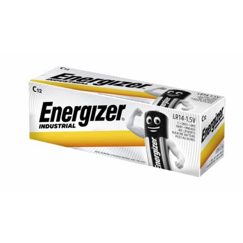 Energizer Industrial - C-cell batterijen - 12 stuks