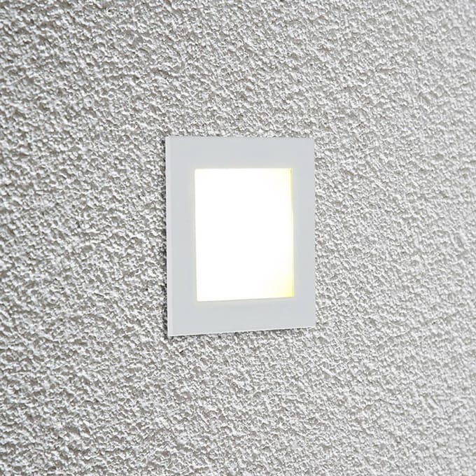 EVN P2180 LED wand inbouwlamp, 3.000 K, wit