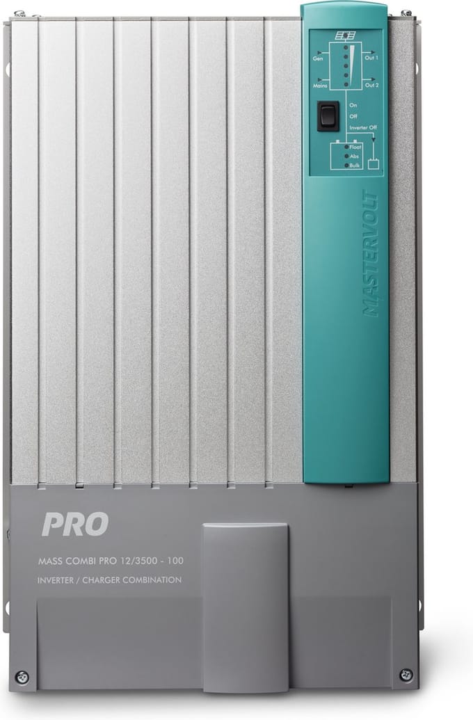 Mastervolt 38513000 Mass Combi Pro Omvormer/Acculader 12/3000-150 (230 V)