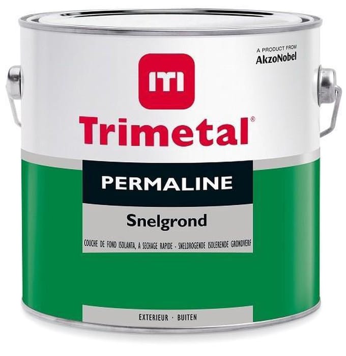 Trimetal Permaline Snelgrond - Wit - 1L