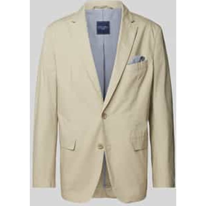 2-knoops colbert comfort fit met reverskraag