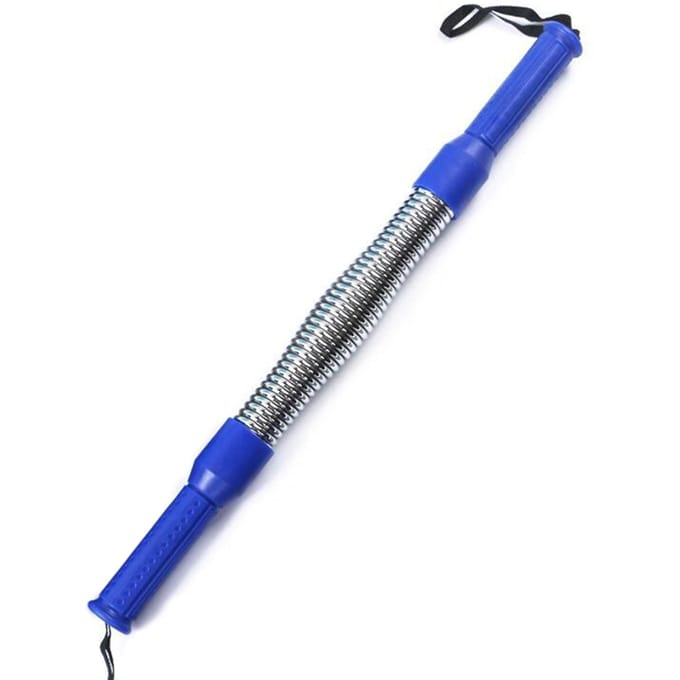 30kg Power Twister Bar Bovenlichaamtrainer Arm Borstversterker Krachttraining blauw