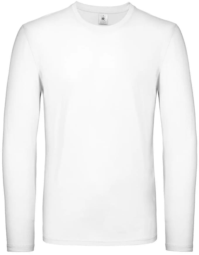 T-shirt met lange mouwen B&C E150