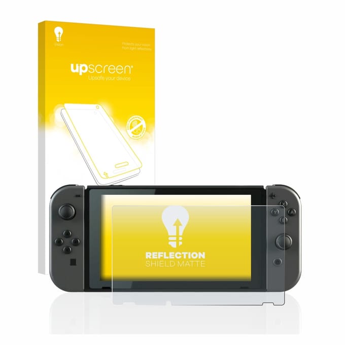 upscreen - Screenprotector voor Nintendo Switch - Folie Beschermfolie anti glare matte