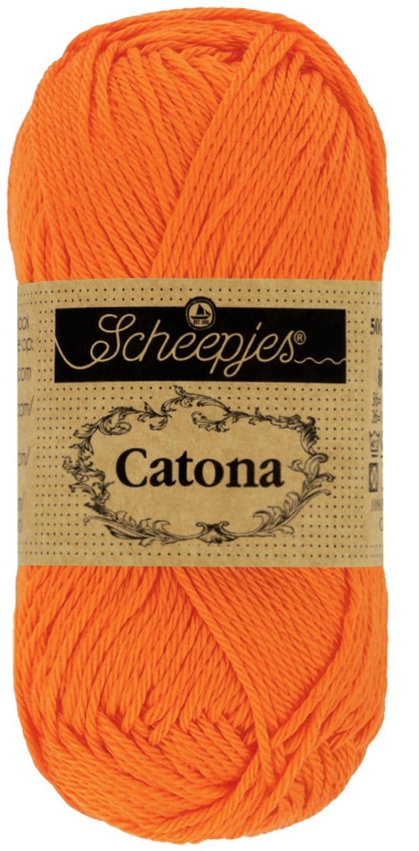 Scheepjes Catona 25gr - 281 Tangerine