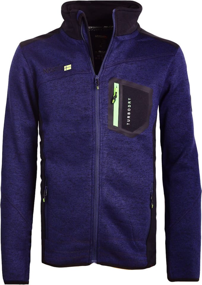Geographical Norway Fleece Vest Blauw Urval - S