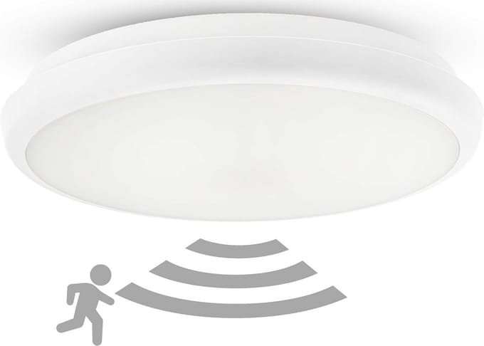 LED Plafondlamp met Bewegingssensor 360° voor Binnen en Buiten - 21W 2000 lm IP54