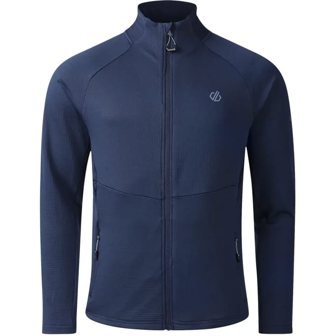 Dare2B Heren Apex Full Zip Stretch Midlayer