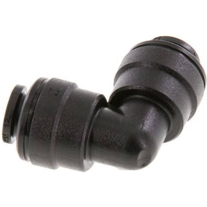 6mm 90 graden L-verbinding POM Insteekfitting NBR [2 Stuks]