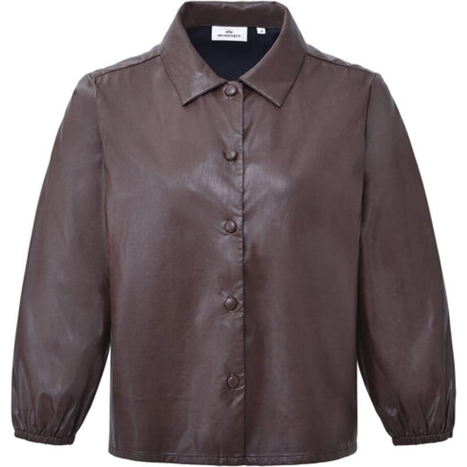 HV Polo Blouse lange mouw 04041057 merel