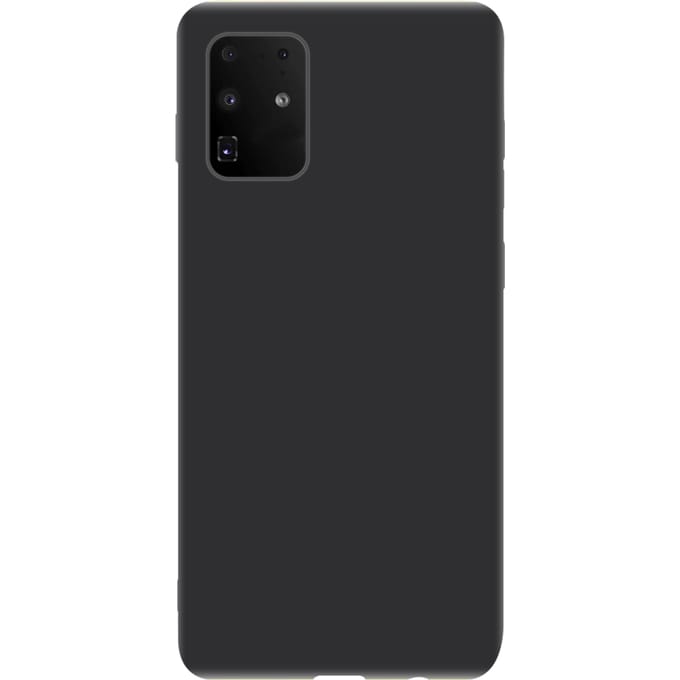 Samsung Galaxy S20 Plus Siliconen Back Cover - Zwart