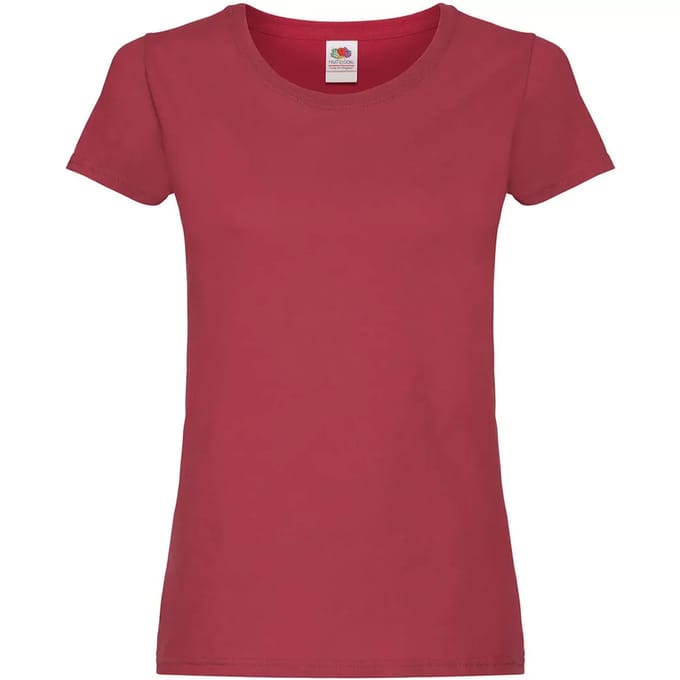 Dames-T-shirt Fruit of the Loom Original