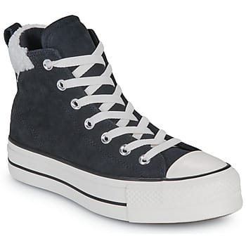 Converse Chuck Taylor All Star Puff Lift Hi Sneakers - Dames - Zwart