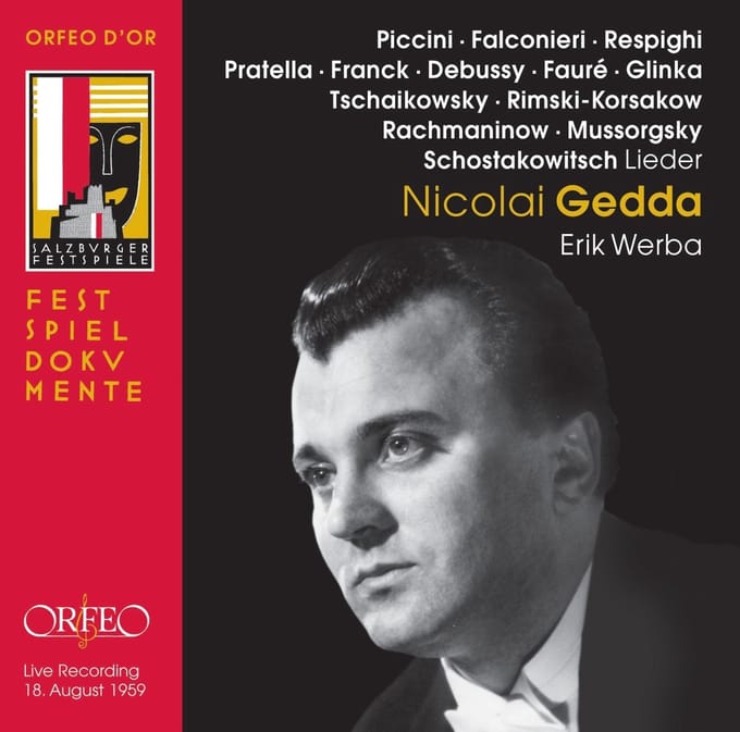 Erik Werba, Nicolai Gedda - Lieder (CD)