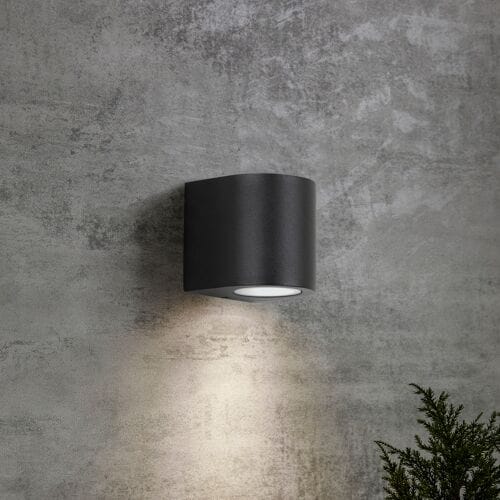 KS Verlichting Big Noa Muurlamp Zwart