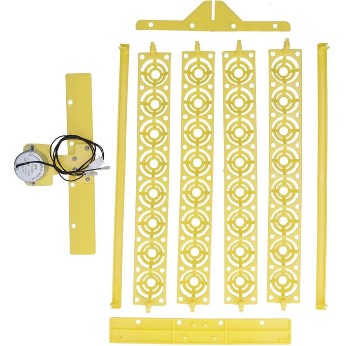 Automatische Eierkeerder Handige 32 Eieren Plastic Lade Draaiende Broedmachine voor Kip Gans 12V