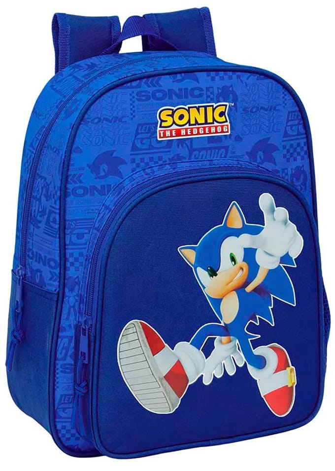 Sonic Peuterrugzak Let's Go - 34 x 26 x 11 cm - Polyester