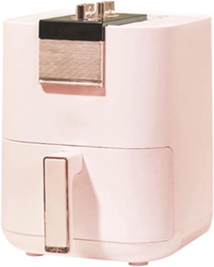 Heteluchtfriteuse - Airfryer - Gezond Frituren - 10 Voorgeprogrammeerde Menu's - 4 Liter - Roze