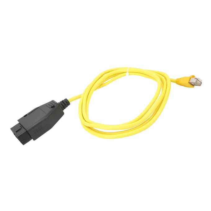 Ethernet naar OBD2 Interfacekabel voor ESYS ENET Datalijn Modules Verbergen Programmeren Diagnostisch Hulpmiddel yellow