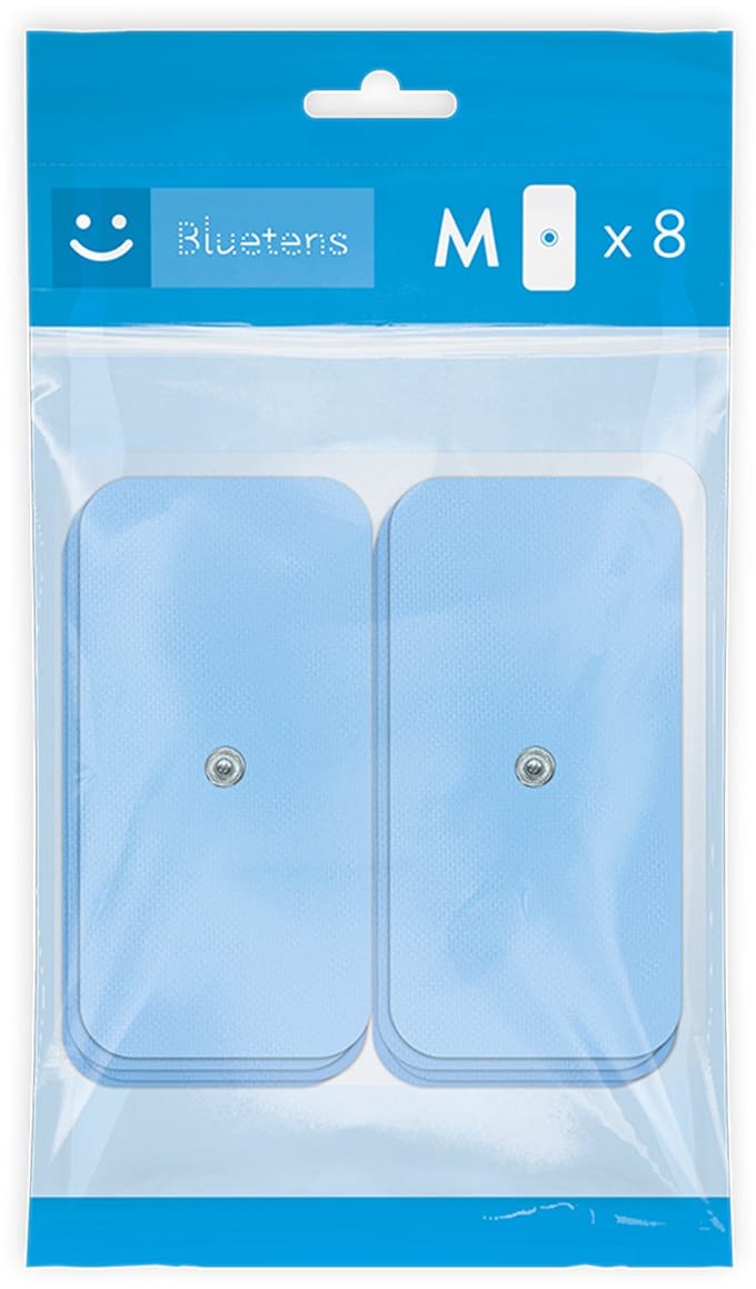 Bluetens Electrodes pack - Medium - 8 stuks | Elektrostimulatie apparaat accessoire