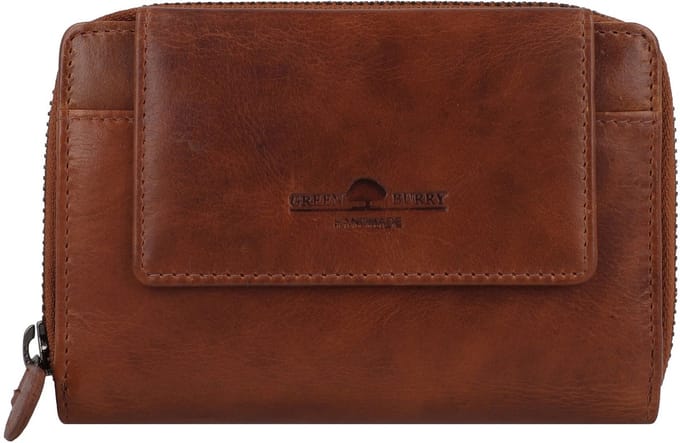 GREENBURRY portemonnee Newport Wallet Caramel Lichtbruin