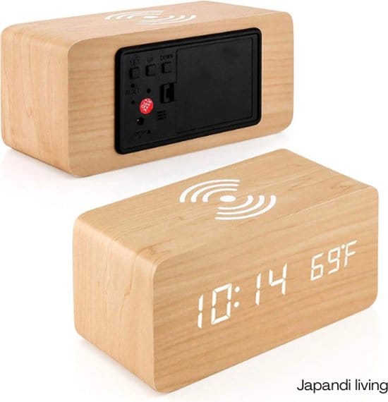 Home & Comfort - alarm clock - wireless charging