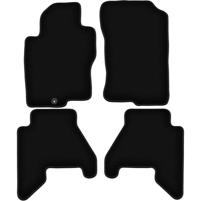BASIC zwarte veloursmatten voor: Nissan Pathfinder R51 SUV (2005-)