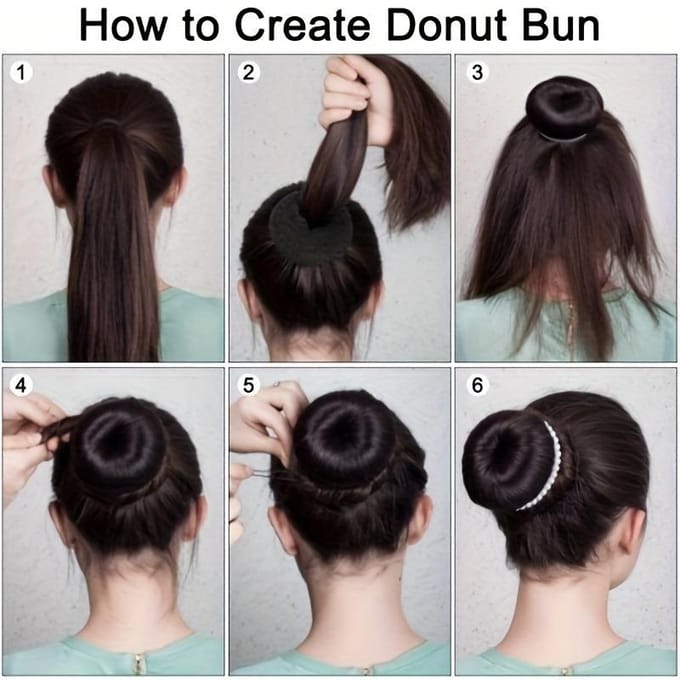 Mode Elegante Haarbroodje Donut Schuim Spons Grote Ring Haarstyling Tools Kapsel Haaraccessoires Voor Meisjes Vrouwen