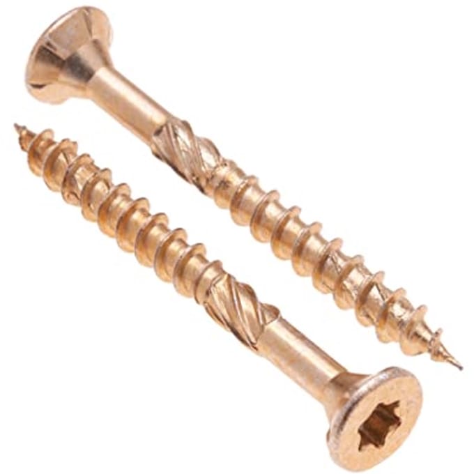 6mm Houtschroeven Torx Zelfborend Geventileerd (Doos van 100 Stuks)