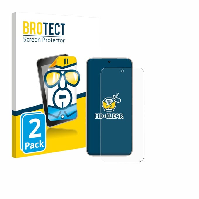 BROTECT - Screenprotector voor Honor 400 - Folie Beschermfolie transparant 2 Stuks