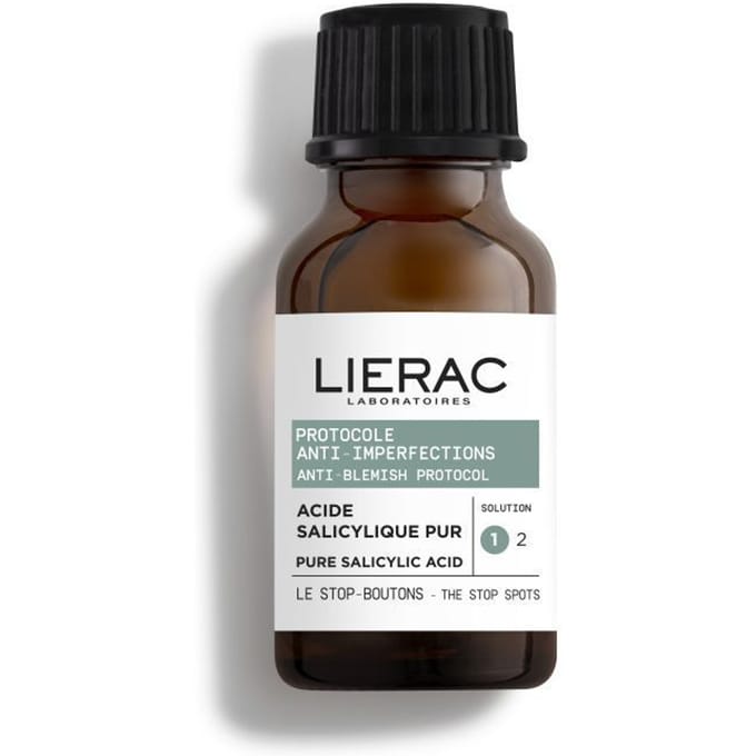 Lierac Anti-Imperfecties Protocol Het Stop-Puistjes Concentraat 15 Oplossing