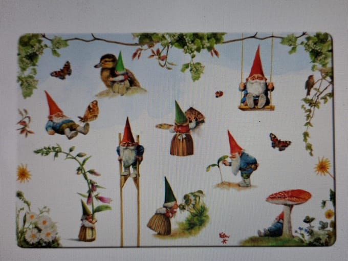 Placemats Rien Poortvliet Kabouter (per 2)