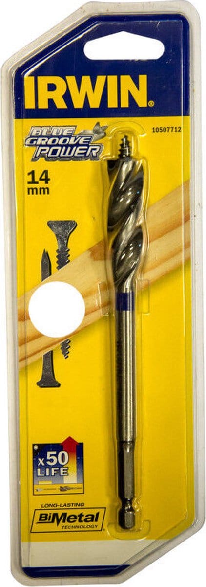 Irwin speedboor 14x152mm Blue Groove Power