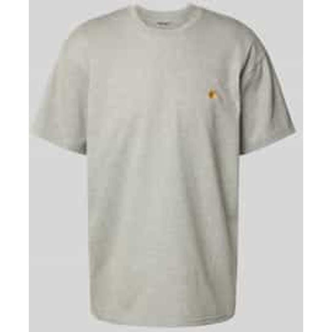 T-shirt met labelstitching