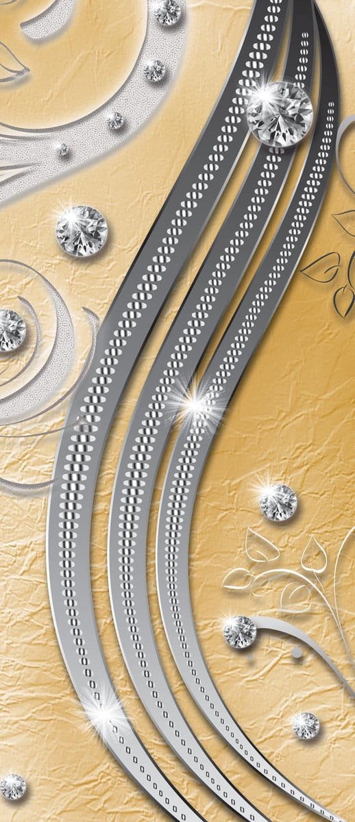 Pattern Abstract Ornament Leaves Photo Wallcovering