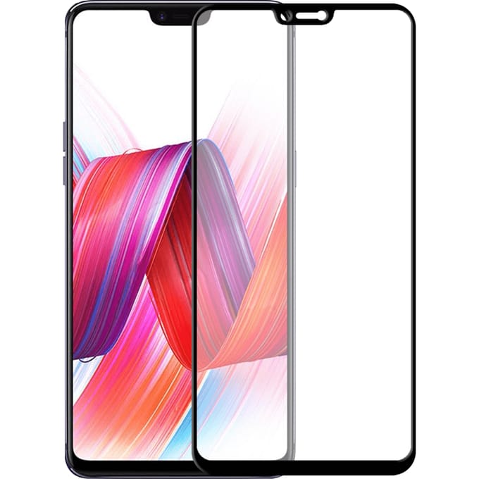 OPPO R15 Pro screenprotector gehard glas Edge to Edge
