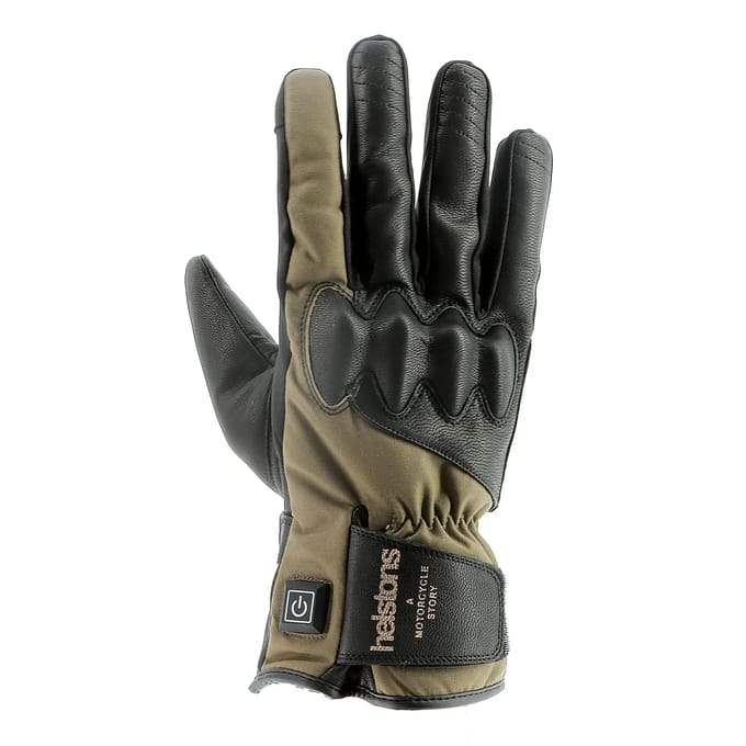 Verwarmde leren handschoenen Helstons Curtis