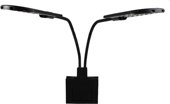 Aquarium Lamp Clip-On, Klem Aquariumverlichting met Witte LED