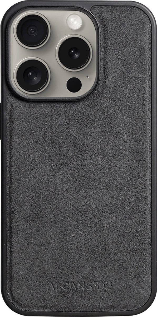 iPhone 15 Pro Max - Alcantara Back Cover - Space Grey